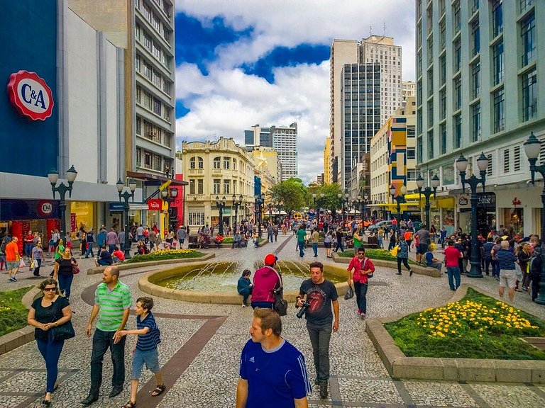 Apto 1Q 600MB Fibra Ótica Próx Shop Estação