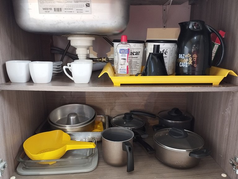 Apto 1Q 600MB Fibra Ótica Próx Shop Estação