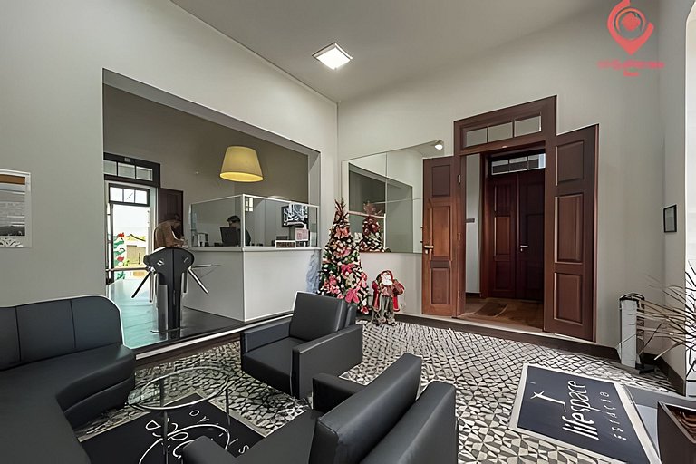 Studio Moderno | Piscina, Academia, Shopping e +!