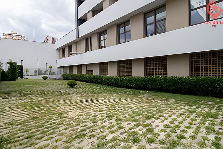 Studio Moderno | Piscina, Academia, Shopping e +!