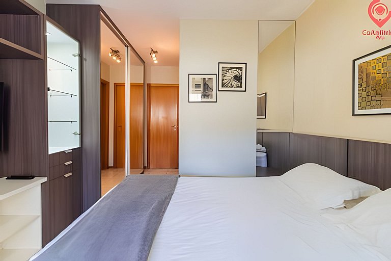 Apê 1 Quarto | Centro + Shopping Estação