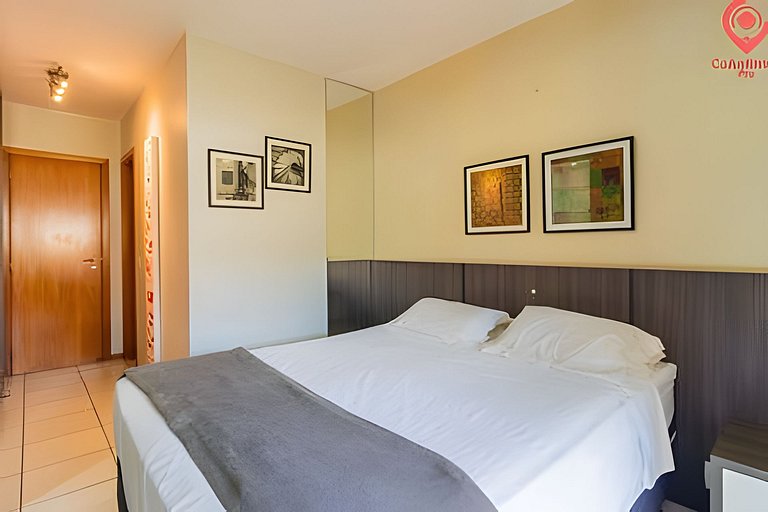 Apê 1 Quarto | Centro + Shopping Estação