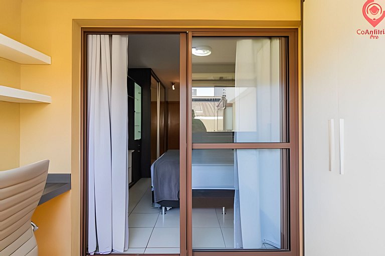 Apê 1 Quarto | Centro + Shopping Estação