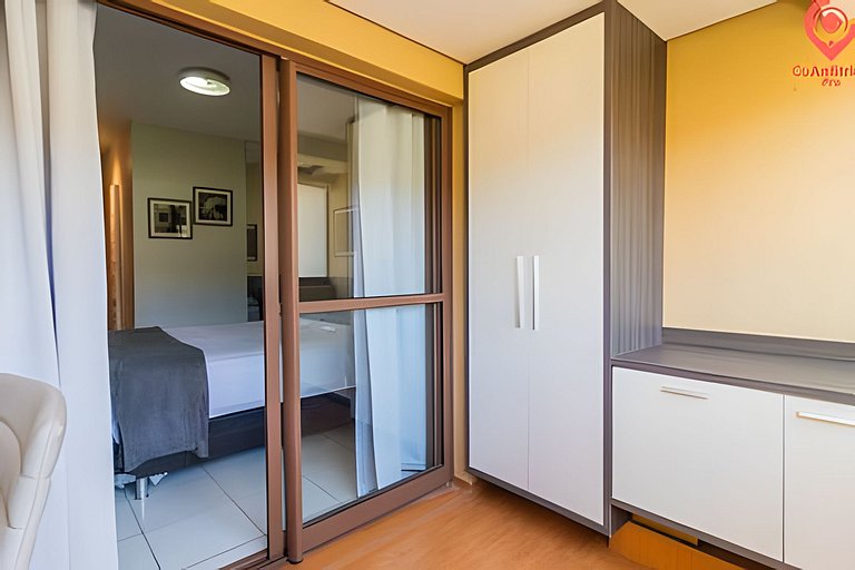 Apê 1 Quarto | Centro + Shopping Estação