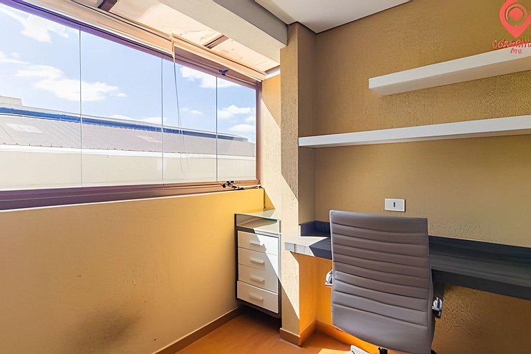 Apê 1 Quarto | Centro + Shopping Estação