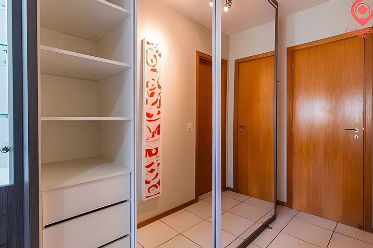 Apê 1 Quarto | Centro + Shopping Estação