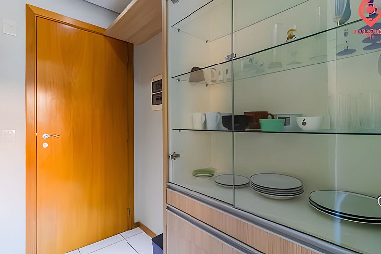 Apê 1 Quarto | Centro + Shopping Estação